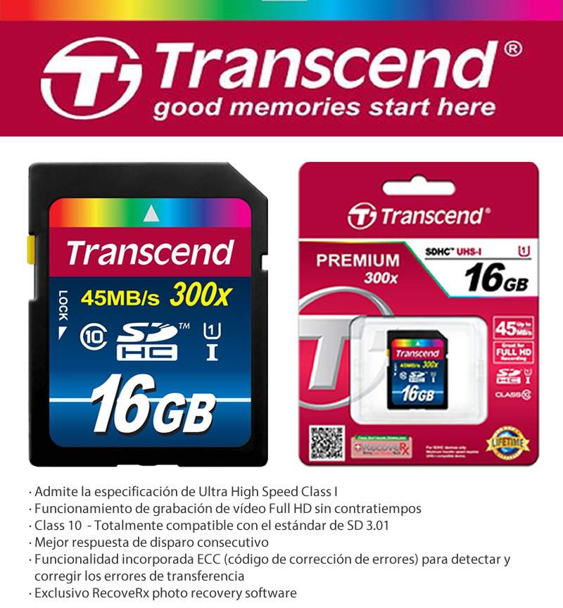 Memoria SD Transcend 16 GB - 0.jpg